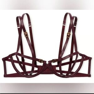 Strappy black very sexy Cage Bra